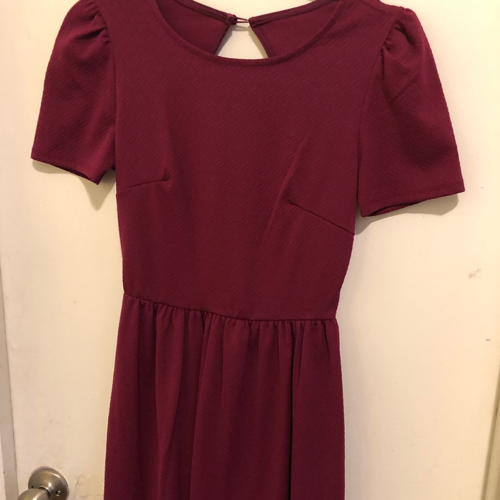 F21 Puffed short sleeve dress